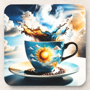 Goedemorgen Sunshine Koffie Bier Onderzetter