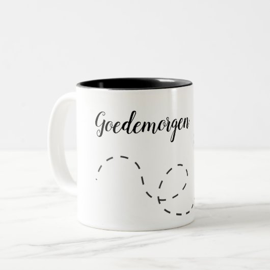 « Goedemorgen » tasse à café (Devant gauche)