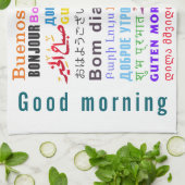 Goedemorgen Theedoek (Gevouwen)