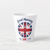 Goedemorgen Verenigd Koninkrijk - Union Jack & Lon Latte Mok (Voorkant)