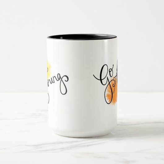 Goedemorgen weg 15 oz Mok (Midden)