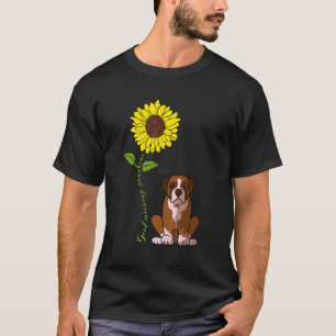 Goedemorgen, zondshine liefde voor mijn boxer Dog T-shirt
