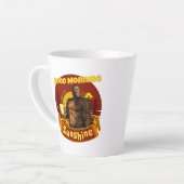 Goedemorgen zonneschijn Funny Bigfoot Latte Mok (Linkerhoek)