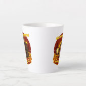 Goedemorgen zonneschijn Funny Bigfoot Latte Mok (Voorkant)