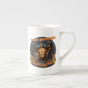 Goedemorgen zonneschijn Funny Bigfoot Porselein Kop