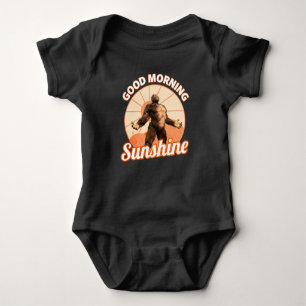 Goedemorgen Zonneschijn Grappige Bigfoot Romper