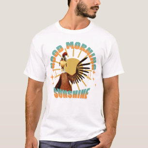 Goedemorgen Zonneschijn Grappige Haan T-shirt