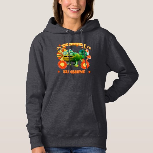 Goedemorgen Zonneschijn Grappige Kameleon Hoodie (Voorkant)