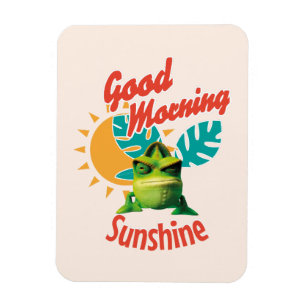 Goedemorgen Zonneschijn Grappige Kameleon Magneet