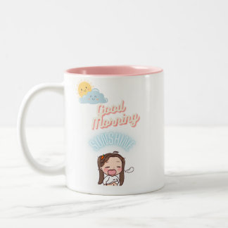 Goedemorgen Zonneschijn Kawai Girly Mok (11 oz)