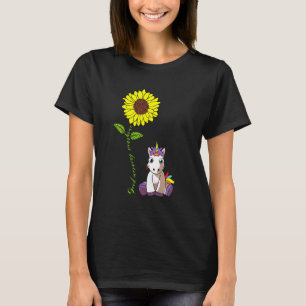 Goedemorgen Zonneschijn Liefde Mijn Eenhoorn Hond T-shirt