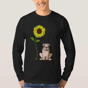 Goedemorgen Zonneschijn Liefde Mijn Engelse Bulldo T-shirt