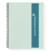 Goedemorgen Zonneschijn Minimalistisch Notitieboek