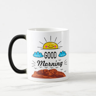 Goedemorgen Zonsopgang op Heuvel – Inspirerende Oc Magische Mok