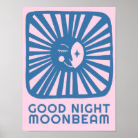 Goedenacht Moonbeam Schattige Moon Nursery Room Ar