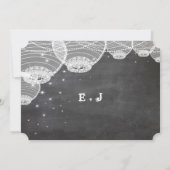 Goedenavond kartonnen lantaarn onder de sterren kaart (Achterkant)