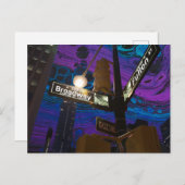 goedenavond new york briefkaart (Voorkant / Achterkant)