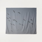 Goedenavond vlucht wandkleed (Voorkant (horizontaal))