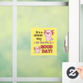 Goedendag Axolotl Inspirerend Raamsticker (Huis)