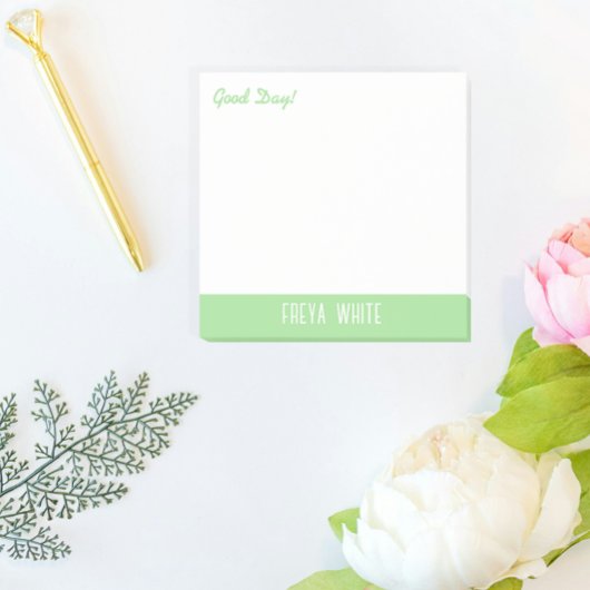 Goedendag groet post-it® notes