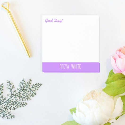Goedendag groet post-it® notes