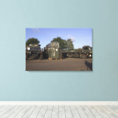 Goederen bereid canvas afdruk (Insitu (Houten vloer))