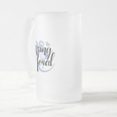 Goederenferaal Matglas Bierpul (Voorkant links)