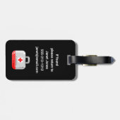 Goedgekeurd Bagagelabel medische apparatuur (Achterkant horizontaal)