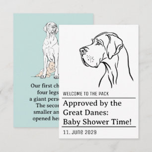 Goedgekeurd door de Great Dane  Informatiekaartje