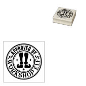 Goedgekeurd door Elf Rubber Stamp Rubberstempel (Gestempeld)