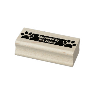 Goedgekeurd door Mijn douanenaam van het Kat Rubberstempel