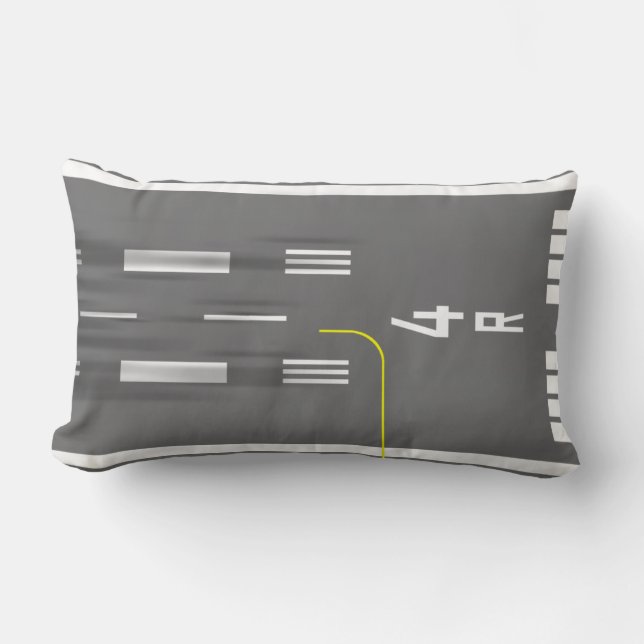 Goedgekeurd om te landen op startbaan Pillow, Nice Kussen (Voorkant)