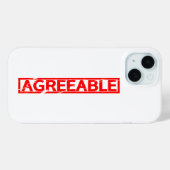 Goedgekeurd stempel Case-Mate iPhone case (Achterkant (horizontaal))