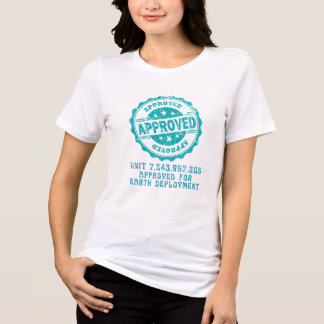 Goedgekeurd voor Earth Deployment Tri-Blend Shirt
