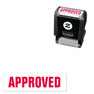 Goedgekeurd Zelfinktende Stempel