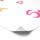 Goedgekeurde banners goedkeuring - Aangepaste naam Perfect Poster (Hoek)