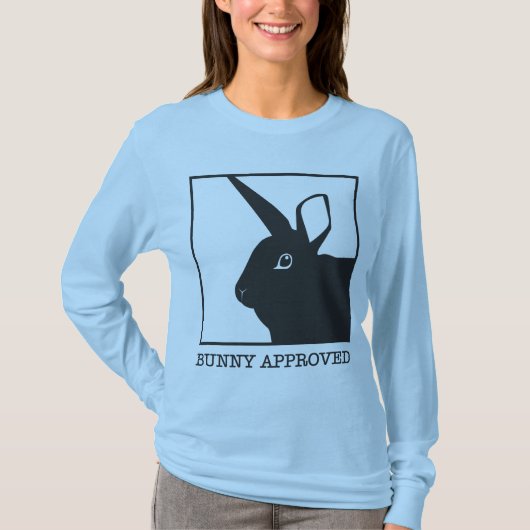 GOEDGEKEURDE BUNNY T-SHIRT (Voorkant)