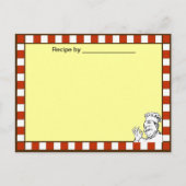 Goedgekeurde creditcard (Recipe Blank Card) Briefkaart (Voorkant)