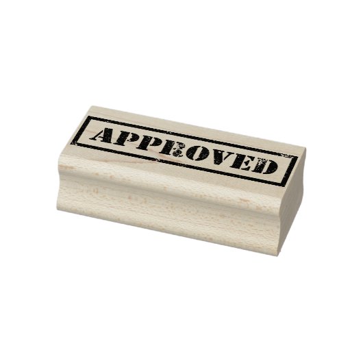 Goedgekeurde rubberen stempel (Stempel)