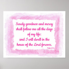 Goedheid en genade poster