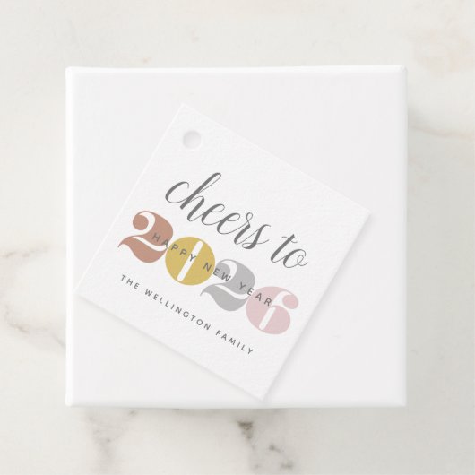 Goedkeuren tot 2022 Happy New Year Gold Bedankjes Labels (In situ)