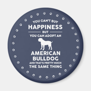Goedkeuring Amerikaanse Bulldog geluk Magneet