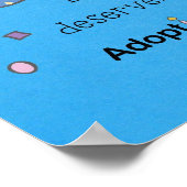 Goedkeuring, geen abortus! poster (Hoek)