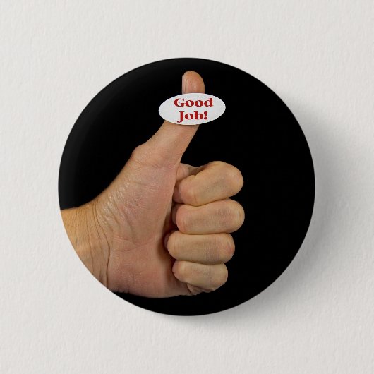 Goedkeuring Ronde Button 5,7 Cm (Voorkant)