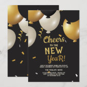 Goedkeuringen nieuwjaarsuitnodiging kaart (Voorkant / Achterkant)