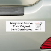 Goedkeuringen positieve OBC's Bumpersticker (Op auto)