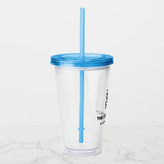 Goedkeuringen van het Clopen-effect Acryl Drinkbeker (Rechts)