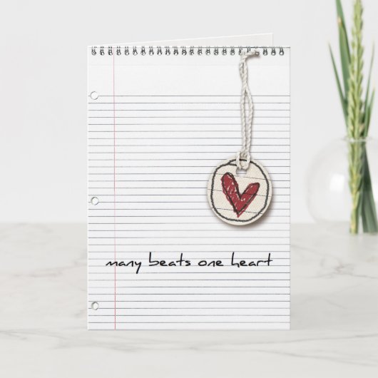 goedkeurings wenskaart kaart (Voorkant)