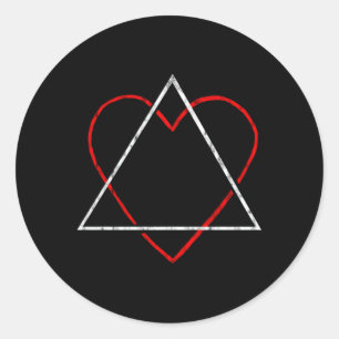 Goedkeuringssymbool adopterende ouders foster adop ronde sticker