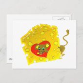 goedkoop luw briefkaart (Voorkant / Achterkant)